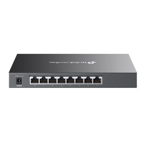 TP-Link Omada TL-SG2008P Zarządzany L2/L2+ Gigabit Ethernet (10/100/1000) Obsługa PoE Czarny