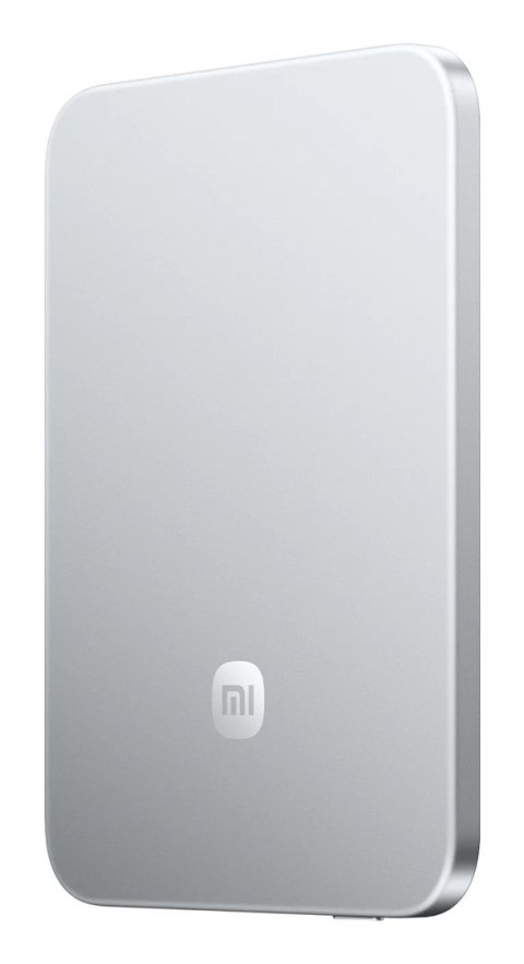 Xiaomi UltraThin Magnetic Power Bank 5000 15W Litowo-jonowa (Li-Ion) 5000 mAh Bezprzewodowe ładowanie Srebrny