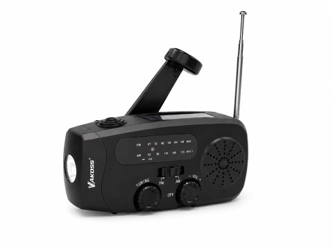 VAKOSS RADIO AWARYJNE FM/AM 2000MAH SOLAR LATARKA