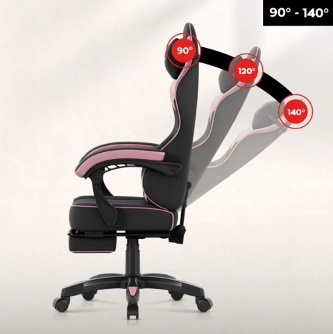 Fotel gamingowy Huzaro Force 3.7 Pink
