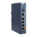 BCS BCS-L-SP0401G-1SFP-M przełącznik sieciowy Zarządzany Fast Ethernet (10/100) Obsługa PoE