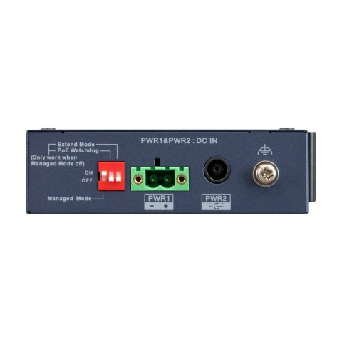 BCS BCS-L-SP0401G-1SFP-M przełącznik sieciowy Zarządzany Fast Ethernet (10/100) Obsługa PoE