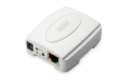 DIGITUS SERWER WYDRUKU LAN 1XUSB 2.0 1XRJ45 FAST ETHERNET 10/100MBPS DN-13003-2 (OUTLET)