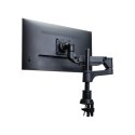R-Go Tools R-Go Monitorarm 0"-40" 1TFT Max.9KG Caparo 4 Gasfeder sidabrinis