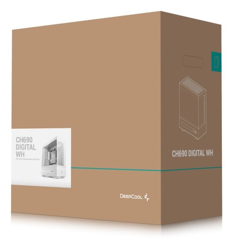 DeepCool CH690 Tower Biały