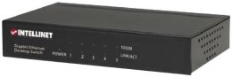 INTELLINET Switch 5x RJ45 Gigabit, metal, desktop 530378