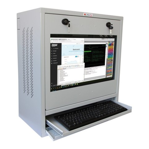TECHLY SZAFA NA KOMPUTER PC PRZEMYSŁOWY 22"