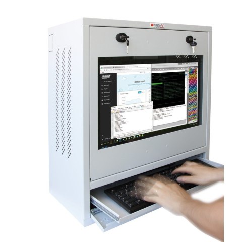 TECHLY SZAFA NA KOMPUTER PC PRZEMYSŁOWY 22"
