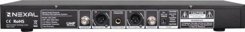 Zestaw mikrofonów bezprzewodowych Nexal Dual-Channel Wireless Microphone System
