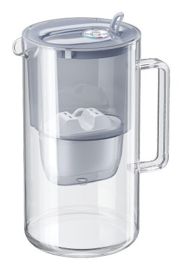 AQUAPHOR Glass Maxfor+ Mg Dzbanek z filtrem do wody 2,5 l Szary, Przezroczysty