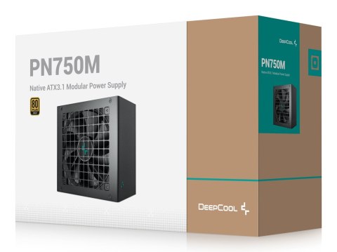 Zasilacz DeepCool PN750M 80+Gold (Modular Cable) EU PLUG ATX 3.1