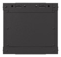 LANBERG SZAFA INSTALACYJNA RACK WISZĄCA 10" 4U 300X300 CZARNA DRZWI PRZESZKLONE (FLAT PACK)