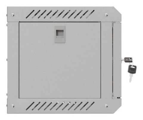 LANBERG SZAFA INSTALACYJNA RACK WISZĄCA 10" 4U 300X300 SZARA DRZWI PRZESZKLONE (FLAT PACK)