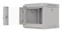 LANBERG SZAFA INSTALACYJNA RACK WISZĄCA 10" 4U 300X300 SZARA DRZWI PRZESZKLONE (FLAT PACK)