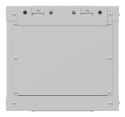LANBERG SZAFA INSTALACYJNA RACK WISZĄCA 10" 4U 300X300 SZARA DRZWI PRZESZKLONE (FLAT PACK)