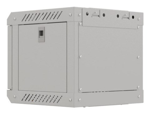 LANBERG SZAFA INSTALACYJNA RACK WISZĄCA 10" 4U 300X300 SZARA DRZWI PRZESZKLONE (FLAT PACK)