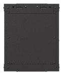 LANBERG SZAFA INSTALACYJNA RACK WISZĄCA 10" 6U 300X300 CZARNA DRZWI PRZESZKLONE (FLAT PACK)