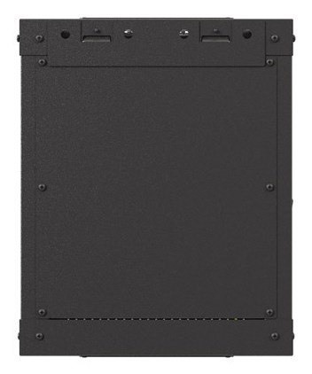 LANBERG SZAFA INSTALACYJNA RACK WISZĄCA 10" 6U 300X300 CZARNA DRZWI PRZESZKLONE (FLAT PACK)