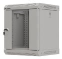 LANBERG SZAFA INSTALACYJNA RACK WISZĄCA 10" 6U 300X300 SZARA DRZWI PRZESZKLONE (FLAT PACK)