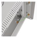 LANBERG SZAFA INSTALACYJNA RACK WISZĄCA 10" 6U 300X300 SZARA DRZWI PRZESZKLONE (FLAT PACK)