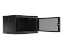 LANBERG SZAFA INSTALACYJNA RACK WISZĄCA 19" 6U 600X450 CZARNA DRZWI PERFOROWANE (FLAT PACK)