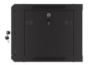 LANBERG SZAFA INSTALACYJNA RACK WISZĄCA 19" 6U 600X450 CZARNA DRZWI PERFOROWANE (FLAT PACK)