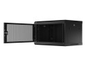 LANBERG SZAFA INSTALACYJNA RACK WISZĄCA 19" 6U 600X450 CZARNA DRZWI PERFOROWANE (FLAT PACK)