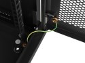 LANBERG SZAFA INSTALACYJNA RACK WISZĄCA 19" 6U 600X450 CZARNA DRZWI PERFOROWANE (FLAT PACK)