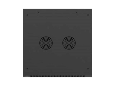 LANBERG SZAFA INSTALACYJNA RACK WISZĄCA 19" 6U 600X600 CZARNA DRZWI PERFOROWANE (FLAT PACK)