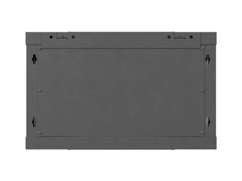 LANBERG SZAFA INSTALACYJNA RACK WISZĄCA 19" 6U 600X600 CZARNA DRZWI PERFOROWANE (FLAT PACK)