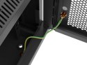 LANBERG SZAFA INSTALACYJNA RACK WISZĄCA 19" 6U 600X600 CZARNA DRZWI PERFOROWANE (FLAT PACK)