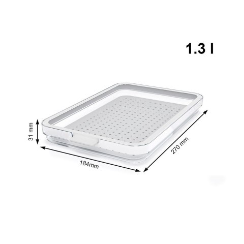 Rotho CAUMA Organizer do lodówki 1,3L