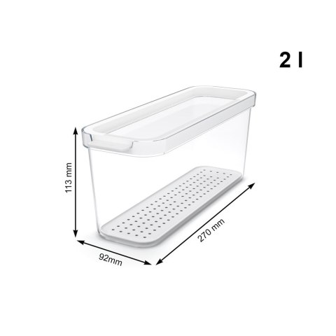 Rotho CAUMA Organizer do lodówki 2L