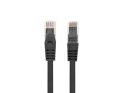 LANBERG PATCHCORD KAT.6 UTP LSZH CU 0.25M CZARNY FLUKE PASSED