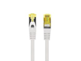 LANBERG PATCHCORD S/FTP KAT.6A 0.5M SZARY LSZH CU FLUKE PASSED PCF6A-10CU-0050-S