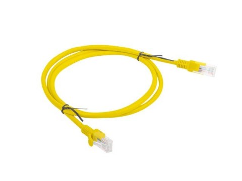 LANBERG PATCHCORD UTP KAT.6 1M ŻÓŁTY