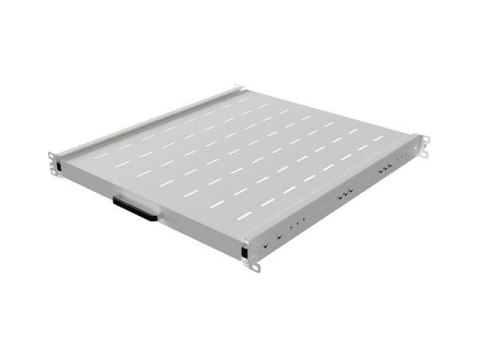 LANBERG WYSUWANA PÓŁKA DO SZAF RACK 19" 500MM SZARA (1U/445X500MM UDŹWIG DO 35KG, MONTAŻ 4PUNKTOWY)