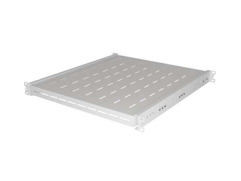 LANBERG WYSUWANA PÓŁKA DO SZAF RACK 19" 500MM SZARA (1U/445X500MM UDŹWIG DO 35KG, MONTAŻ 4PUNKTOWY)