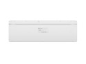 NATEC KLAWIATURA TANG US BEZPRZEWODOWA BT + 2.4GHZ CICHA SLIM BIAŁA