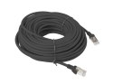 Patchcord Lanberg PCU6-10CC-2000-BK (RJ45, UTP - RJ45, UTP; 20m; czarny)
