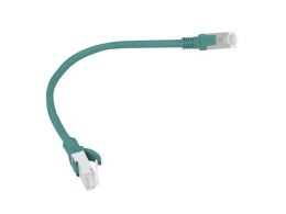 Patchcord UTP Lanberg PCU6-10CC-0025-G (RJ45 - RJ45 ; 0,25m; UTP; kat. 6; kolor zielony)