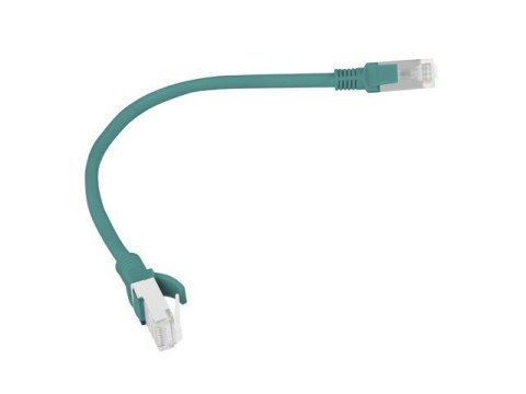 Patchcord UTP Lanberg PCU6-10CC-0025-G (RJ45 - RJ45 ; 0,25m; UTP; kat. 6; kolor zielony)