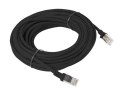 Patchcord UTP Lanberg PCU6-10CC-1000-BK (RJ45 - RJ45 ; 10m; UTP; kat. 6; kolor czarny)
