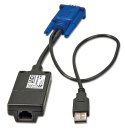 Moduł I/O KVM USB & VGA LINDY 39634