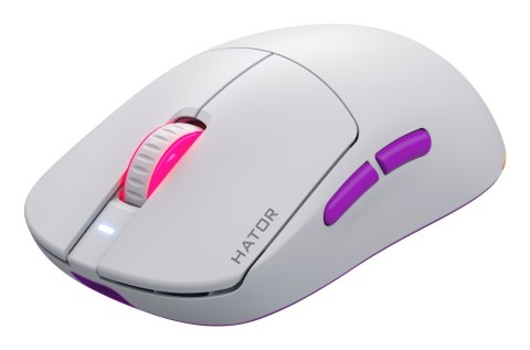Mysz dla graczy Hator Quasar 3 Ultra 8K Wireless biała