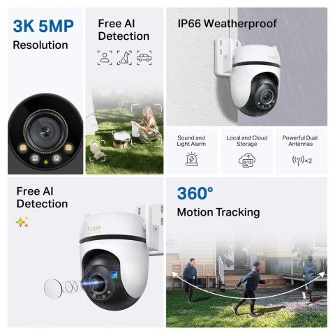 TP-LINK Kamera Outdoor Tapo C530WS 3K 5MP