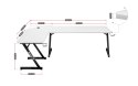 Biurko gamingowe Huzaro Hero 7.0 White (OUTLET)