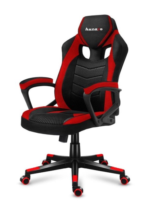 Fotel gamingowy Huzaro FORCE 2.5 Red Mesh (OUTLET)
