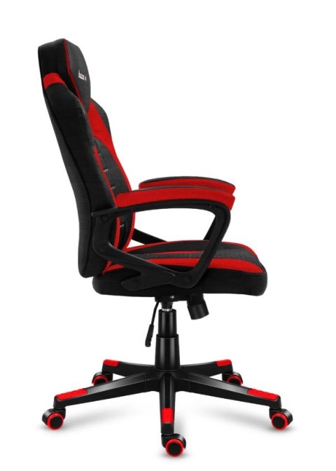 Fotel gamingowy Huzaro FORCE 2.5 Red Mesh (OUTLET)