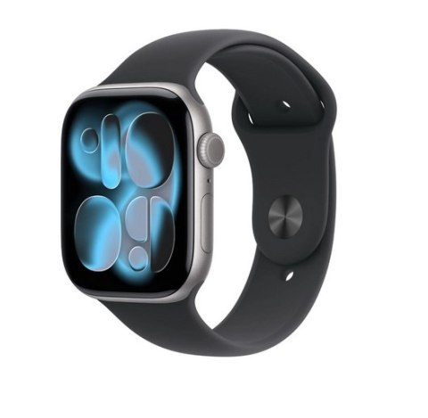 Watch Series 11 GPS 46 mm APPLE watchOS 11 Szaro-czarny